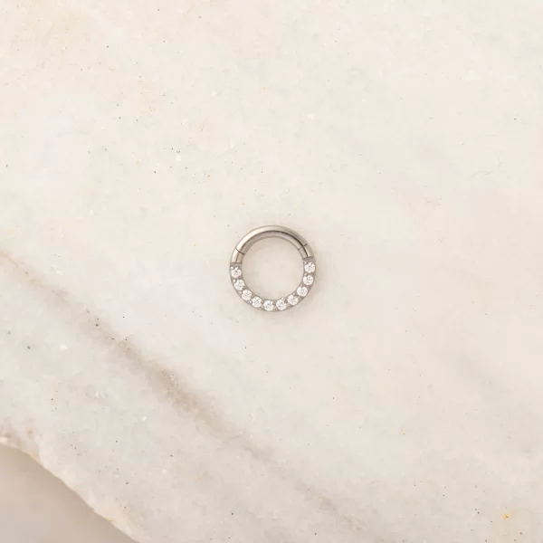 aro clicker circonita 6mm