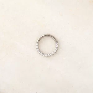 aro clicker circonita 8 mm