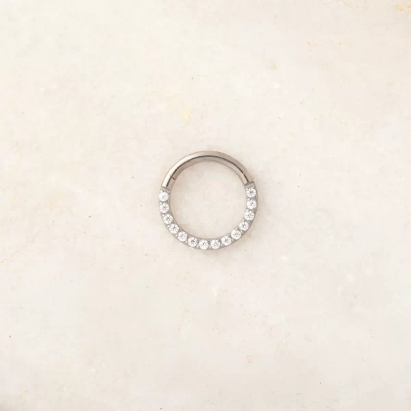 aro clicker circonita 8 mm