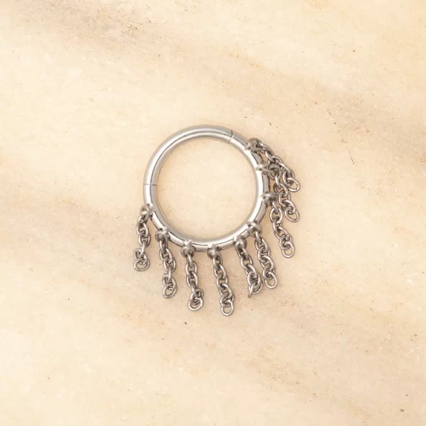 aro clicker con cadenas