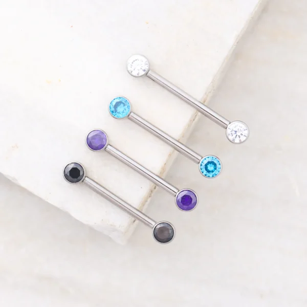 Nipple Gem Bar - Imagen 2